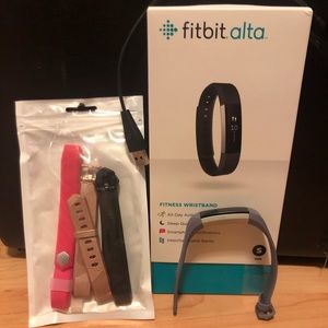 Fitbit Alta with extra bands